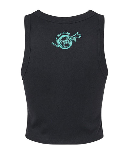 Dirt Tracks Cropped Micro Rib Tank