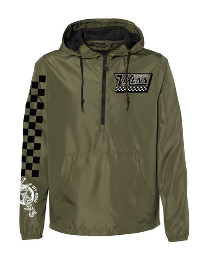Off the Wall Pullover Windbreaker