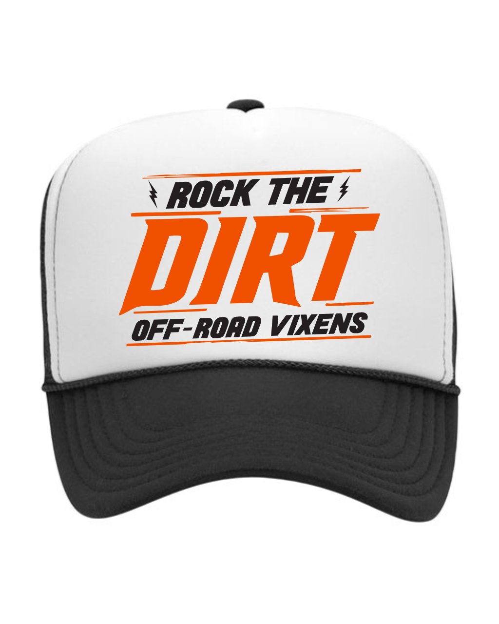 Rock the Dirt Foam Trucker Hat