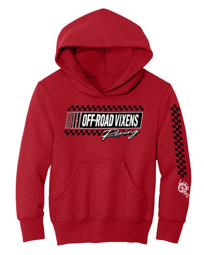 Youth Fast Lane Hoodie - Red