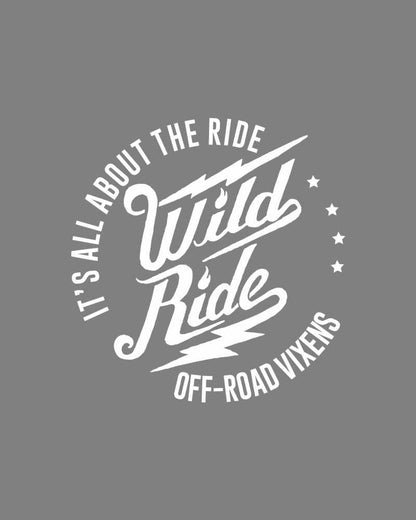 Wild Ride Decal 6" x 6"